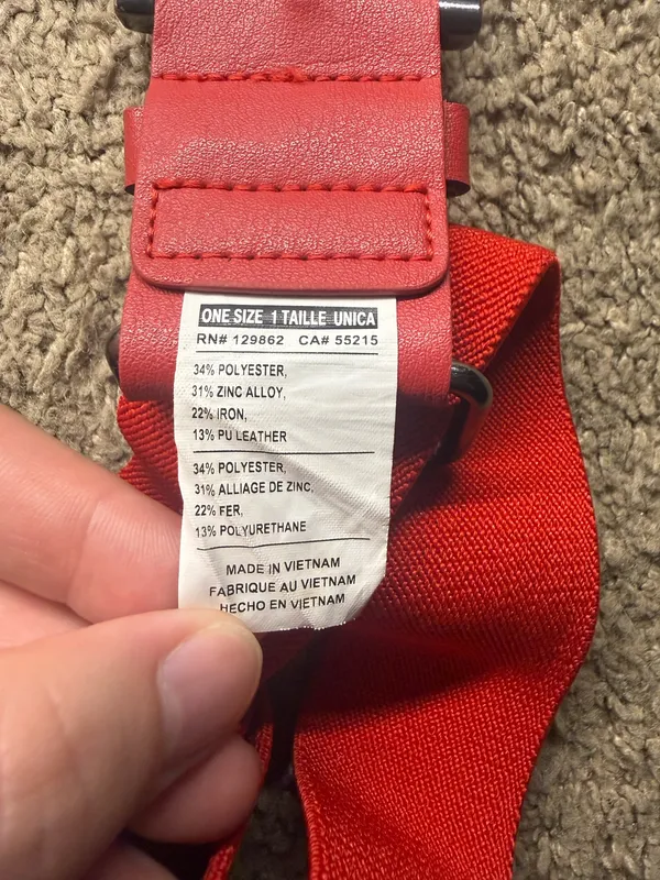 Nike red softball belt - Image 3