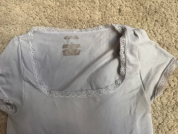Target Top white lace - Image 3