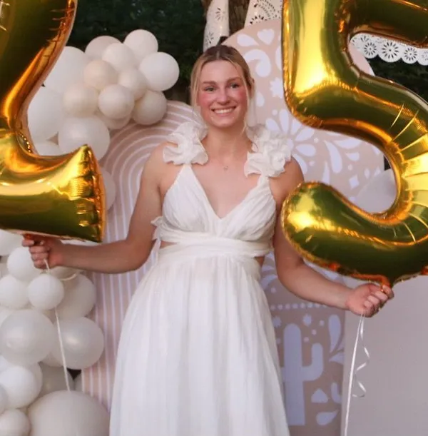 White Midi Dress Size 6 - Image 2
