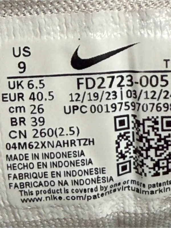 Nike Air Zoom Pegasus 41 Women's Running Shoes Light Pumice Metallic Gold Size 9 - Image 4
