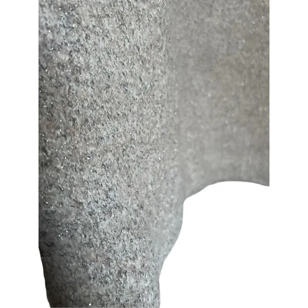 NWT Ann Taylor Silver Gray Shimmery Straight Pencil Skirt Size 14 Wool Blend - Image 5