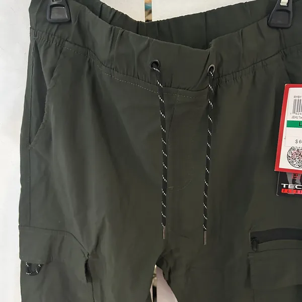 Ring of Fire Dark Olive Cargo Joggers - Image 6
