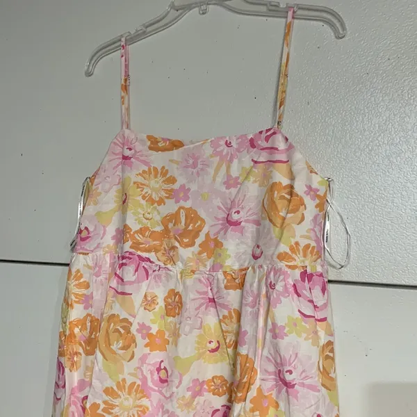 Charlie Holiday Isabella Maxi Dress Floral Pink New With Tags 6 - Image 3