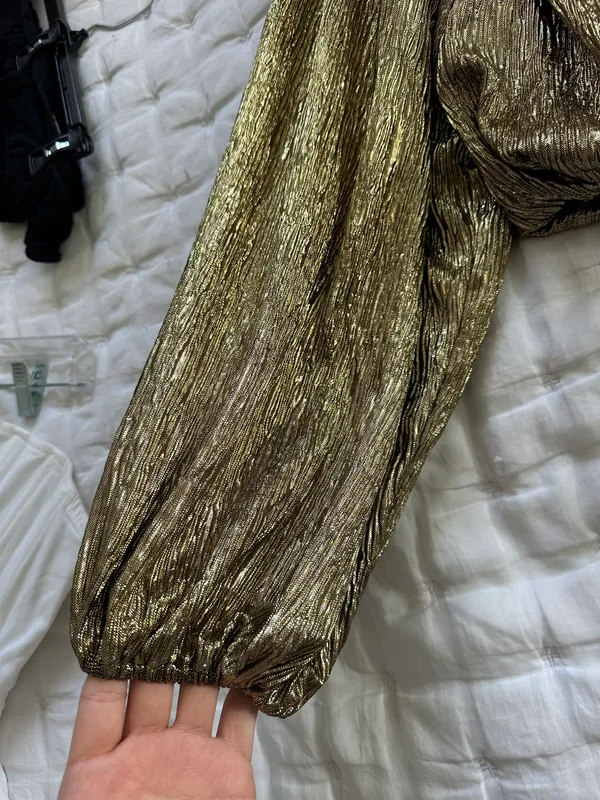 Pants store gold Top - Image 12
