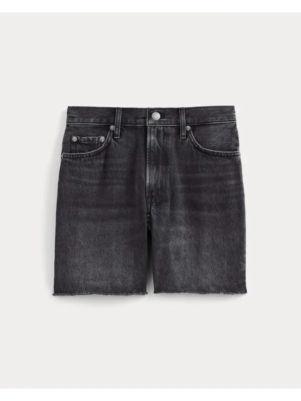 Everlane The Cheeky Jean Shorts in Vintage Black 33 New Womens Denim - Image 12