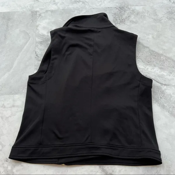 Peter Som‎ for Designnation Jersey Black Vest Size Medium M - Image 2