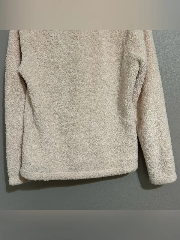 Patagonia Los Gatos Light Pink Quarter Zip Pullover Sweater Women’s Size Small - Image 7