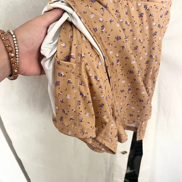 Aeropostale Floral Flex Square-Neck Tennis Dress Size Small - Image 6