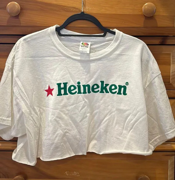 Fruit of the Loom Heineken Graphic T Shirt - Image 3