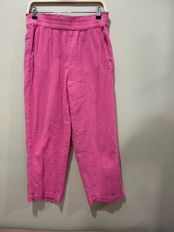 The Loft Pink cotton pants - Image 3
