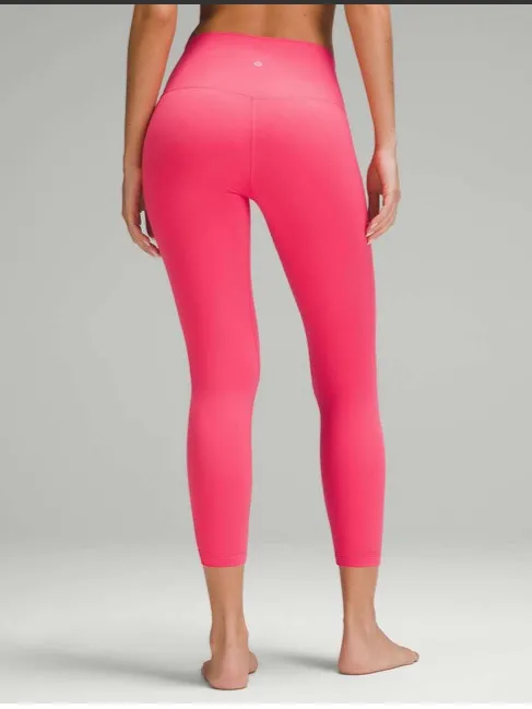 lululemon athletica Bright Pink High-Rise Leggings - Image 2