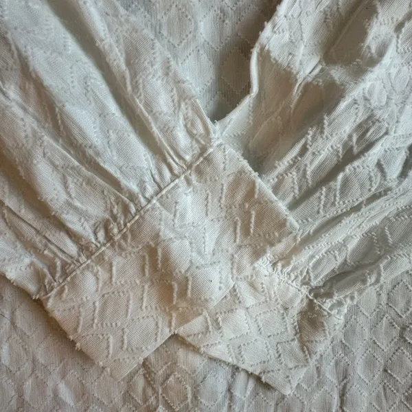 Loft Victorian Revival Ruffle Jacquard Top NWT L Castlecore Whimsigoth Romantic - Image 2