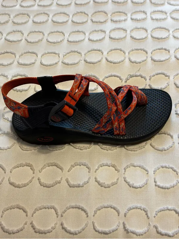 Chacos Z2 X Cloud Sandal in Botanic Spicy Orange size 9 - Image 6