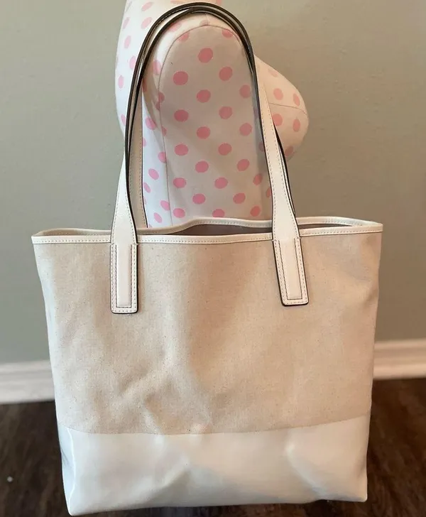 NWOT KATE SPADE Ash Street Logo Triple Compartment Tote - Image 5