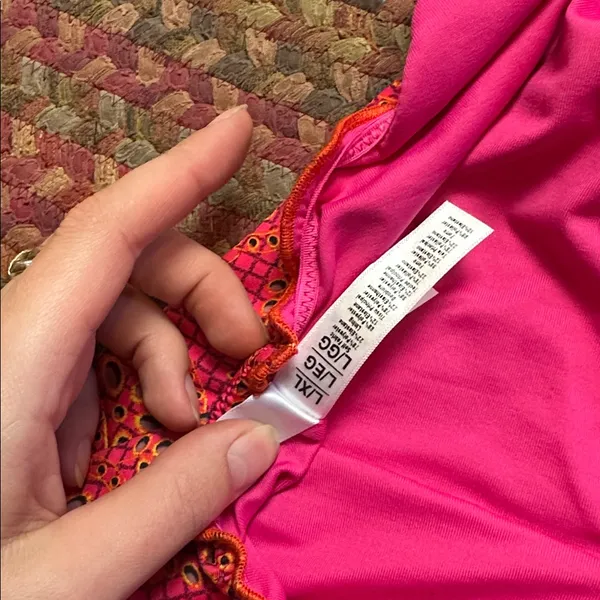 Nwot Mapale Pink Ruched High Cut Halter Cheeky One Piece Swimsuit - Image 5