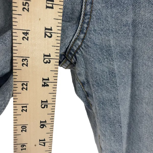 Cotton On Original Mom Jean Light Wash Distressed High Rise Blue Denim Size 10‎ - Image 11