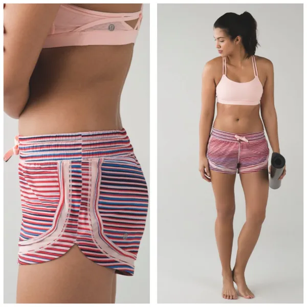 Lululemon Make A Move Short Twisted Dune Minty Pink Size 8 Vintage Activewear - Image 2