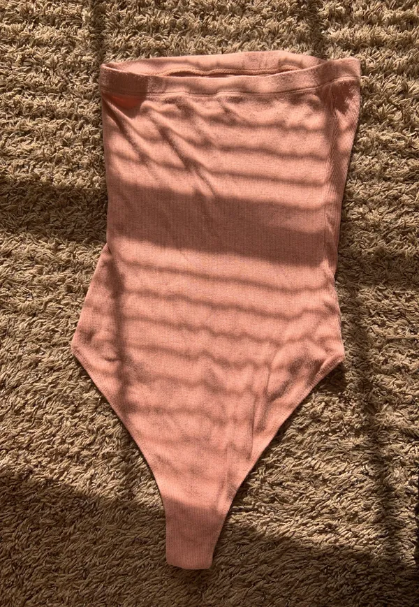 Charlotte Russe Blush Pink Bodysuit - Image 2