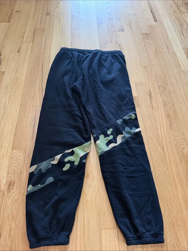 Lauren Moshi Abra Camo Lip Jogger Sweatpants Sz L - Image 6