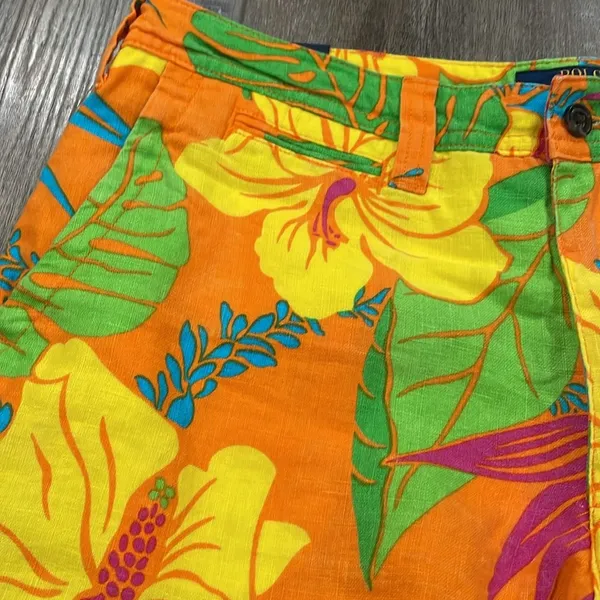 Polo Ralph Lauren Women's tropical beach shop shorts size 6 - Image 2