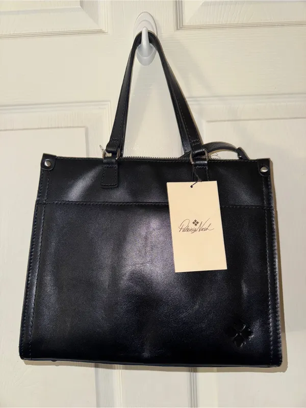Patricia Nash Rose Tooled Leather Ava Tote Bag. NEW - Image 4