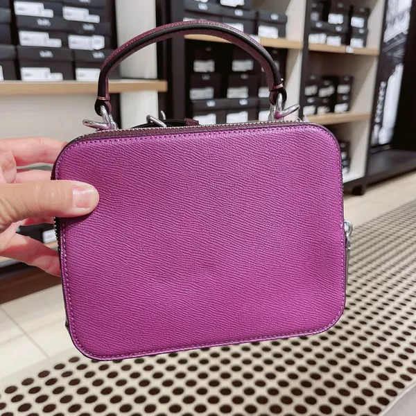 Disney X Coach Box Crossbody With Ursula Motif cc375 - Image 4