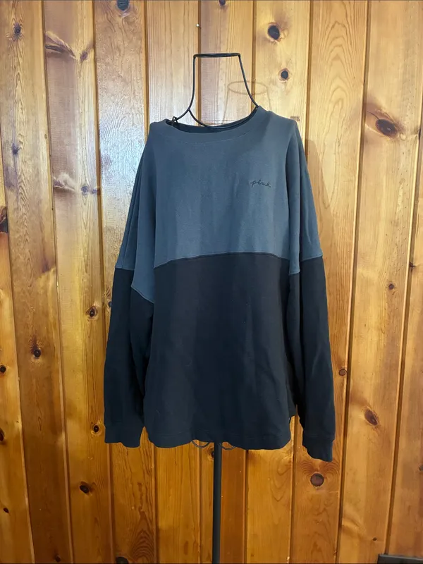 PINK Victoria’s Secret crew neck sweatshirt oversized new style top size large - Image 4