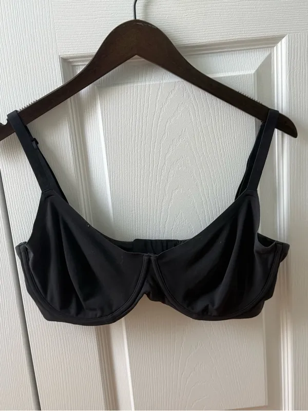 Skims Unlined Demi Bra in Onyx - Image 2