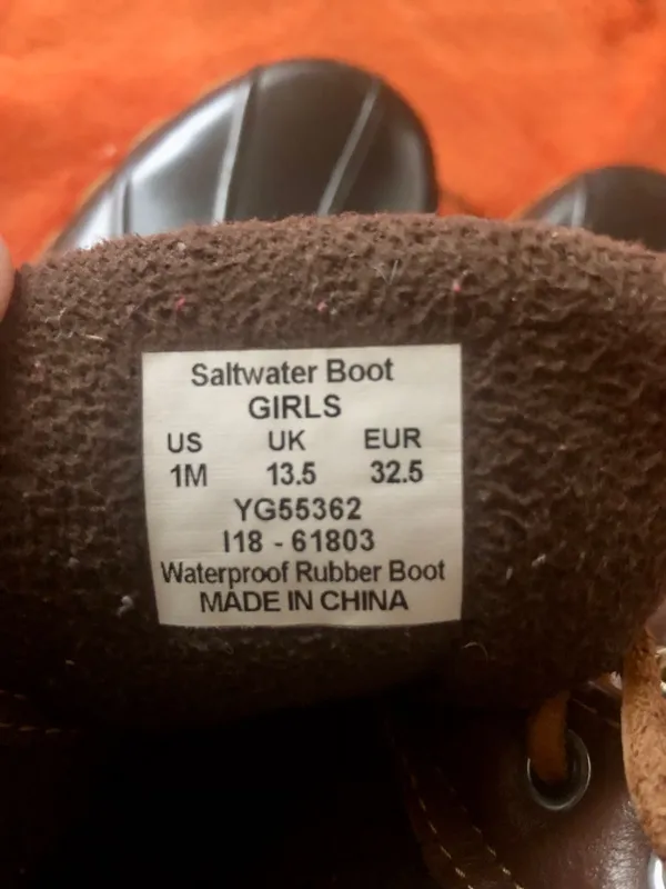 Sperry Girl’s Saltwater Duck Boots - Image 6