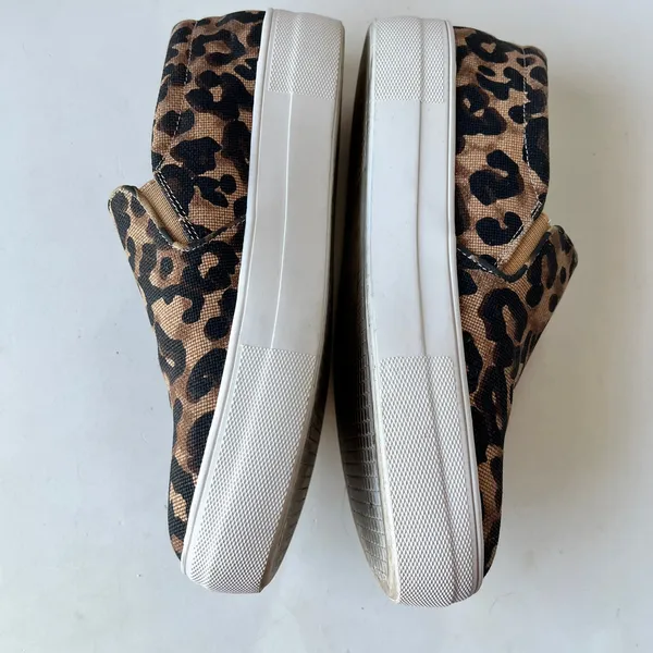 Steve Madden Gills Leopard Sneakers Womens Shoes 6.5M MobWIfe Y2K Slip On Fabric - Image 3