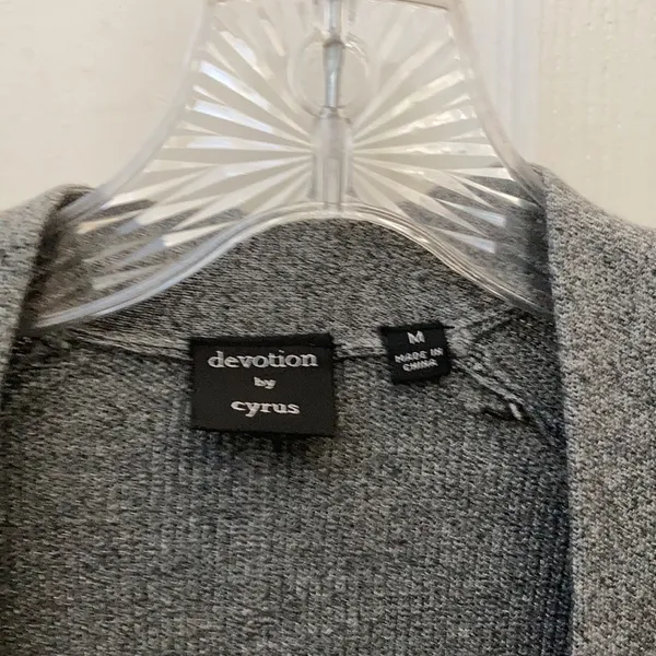 FINAL MARKDOWN Devotion by Cyrus open front cardigan medium - Image 2