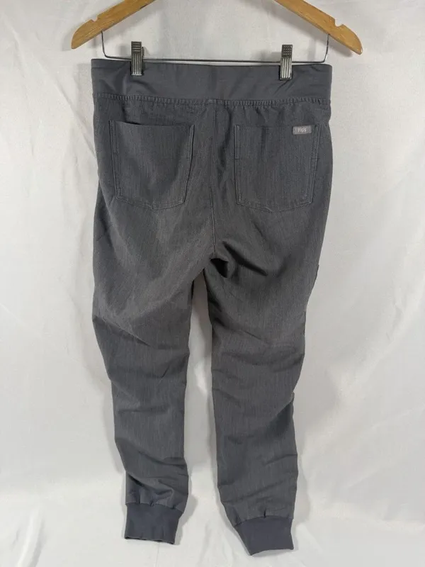 FIGS Zamora Jogger Scrub Pants Charcoal Color Size Small - Image 2