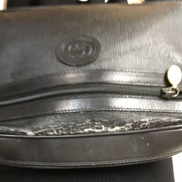 Gucci Black Crossbody Vintage Need TLC - Image 3