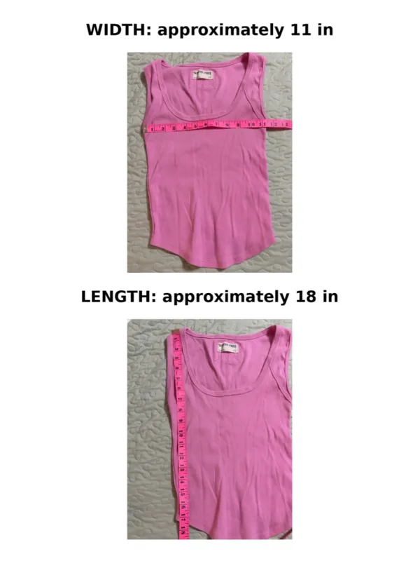 We‎ The Free by Free People Hummingbird Tank in bright pink, size XS. - Image 8