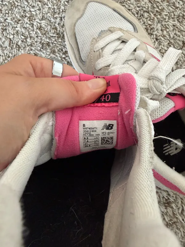 New Balance 57/40 in Pink/white/beige - Image 7