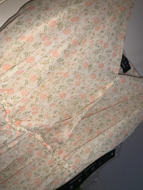 Trixxi Clothing Company White Floral Dress - Image 4