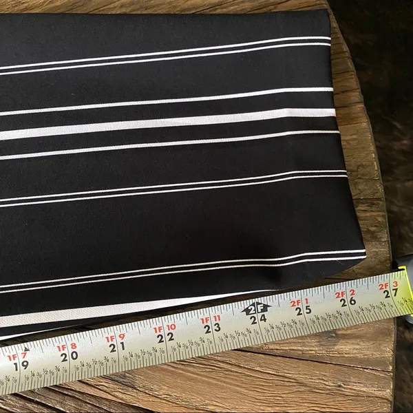 Miss Selfridge Black Mono Striped Paperbag Trouser - Image 7