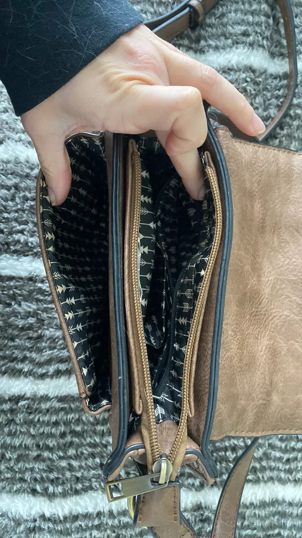 Sasha & Sofi Purse Brown - Image 2