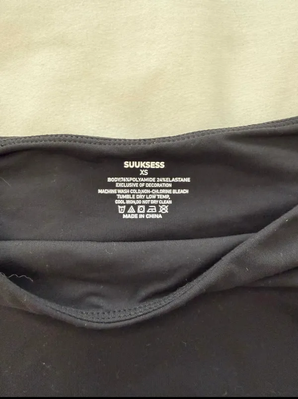 Amazon Suuksess top Black Size XS - Image 3
