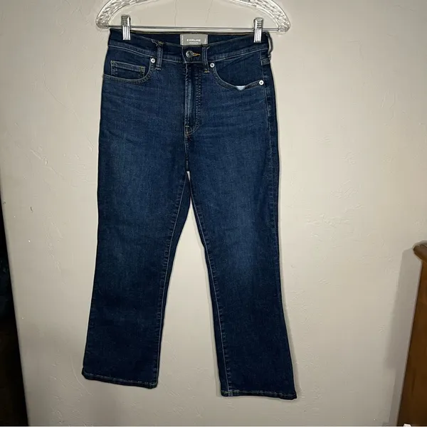 Everlane‎ The Kick Crop Bootcut Denim Jeans - Image 2