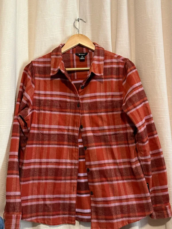 cotopaxi Rust Plaid Button-Down Shirt - Image 3