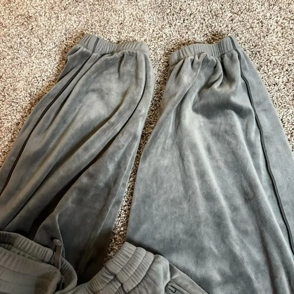 Skims Jogger Pants Gray XL - Image 4