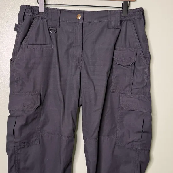 5.11 Tactical Women's Taclite Pro Ripstop Pants Work Tactical Pant Navy Blue 12 - Image 5