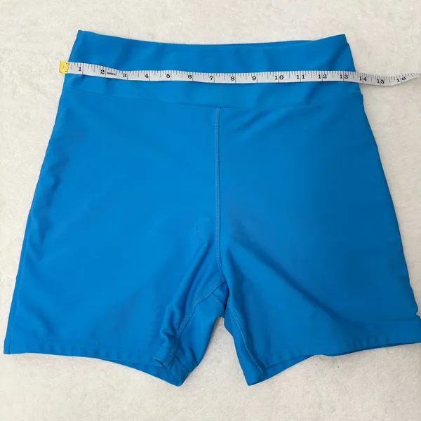 Athletic Bike Tennis Golf‎ Blue Women's Shorts Size M - Image 3