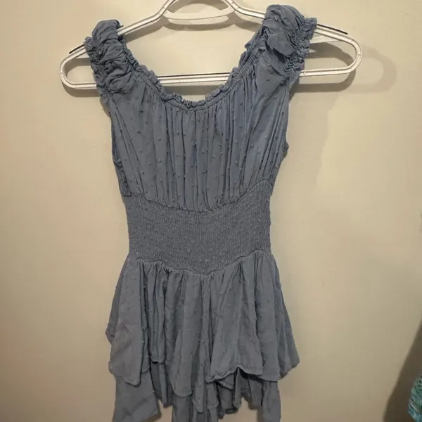 princess polly romper blue size small - Image 8