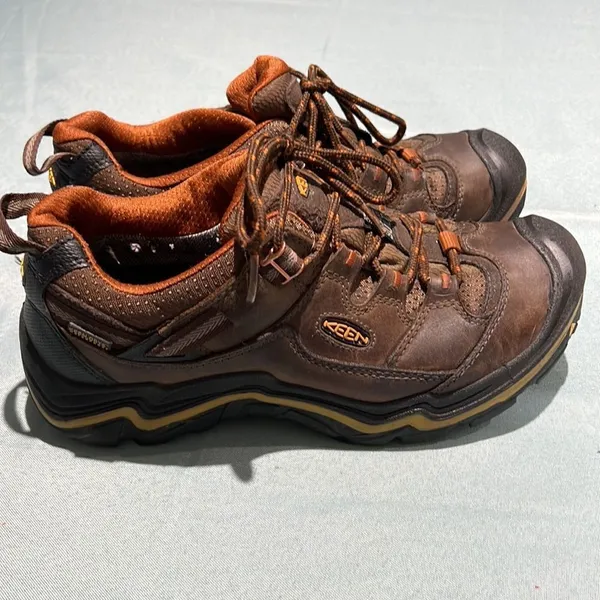 KEEN Durand Low WP Hiking Shoe Fisherman Core‎ B49 - Image 4