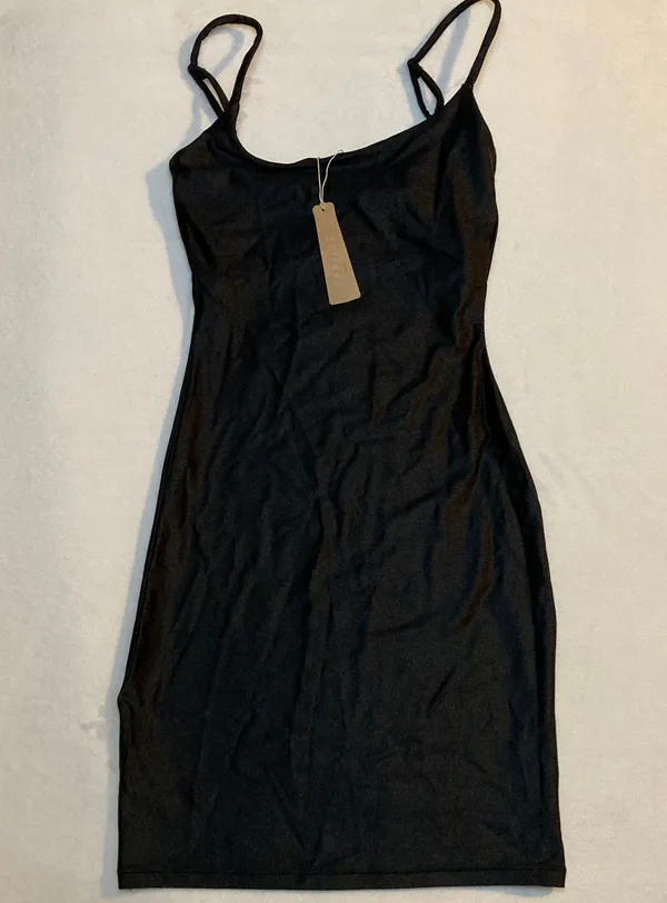 SKIMS Little Black Dress Mini Dress NWT XS - Image 2