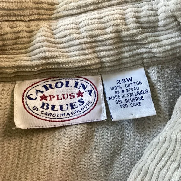 Carolina Blues Corduroy Shirt - Image 3
