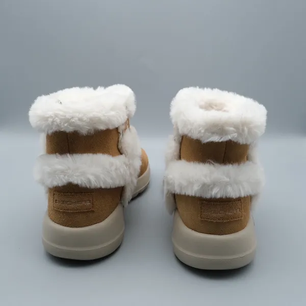 Skechers On the Go Joy Women Tan Faux Fur Suede Winter Boot 7.5 144043 - Image 7