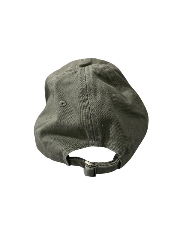 Boutique Olive Green Mama Embroidered Distressed Vintage Baseball Cap Hat - Image 4